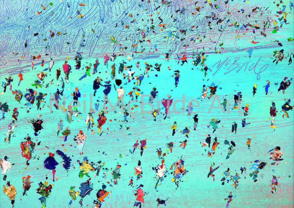 Blustery Day Art Prints on paper. 8.000’’ x 5.625’’ / Watercolor Paper Art Print