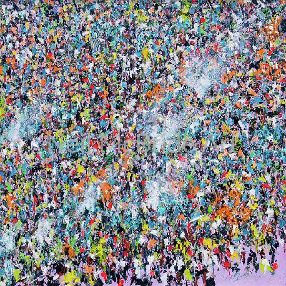 Camping Out art print on Somerset Velvet paper stock. 12’’ x 12’’ / Somerset Velvet Art Print