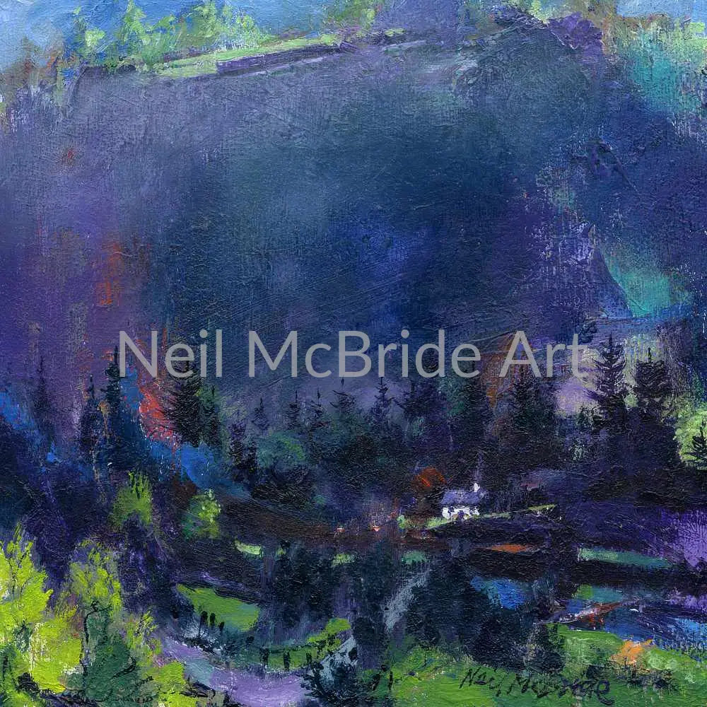 Cumbria Cottage original painting on board Paintings