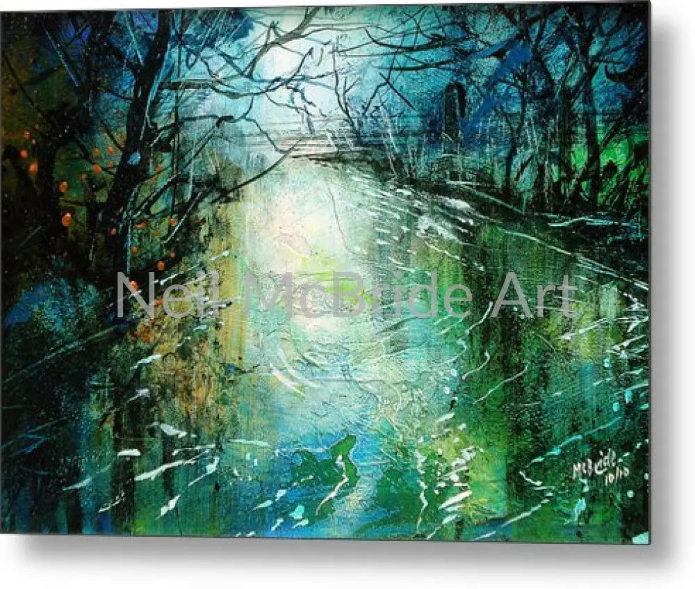 Deep River Pool Metal Prints 16.000’’ x 11.375’’ Metal Print