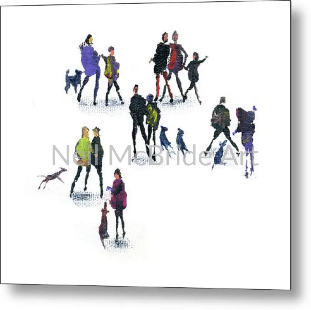 Dog Training Bits Metal Print 8.000’’ x 6.750’’ Metal Print