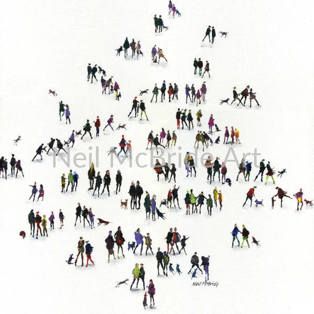 Dog Training Paper Prints 8.000’’ x 8.000’’ / Archival Matte Paper Art Print