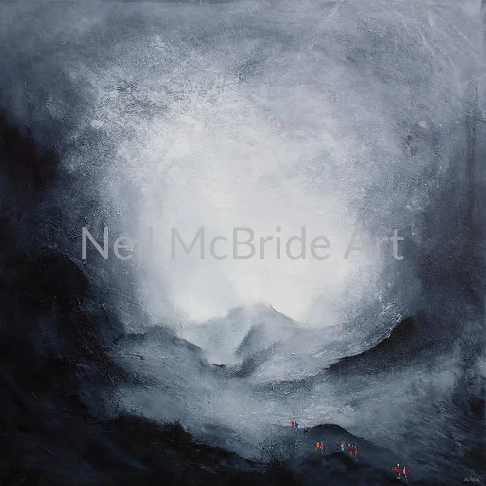 Exploration Art Prints on paper 16’’ x 16’’ / Watercolor Paper Art Print