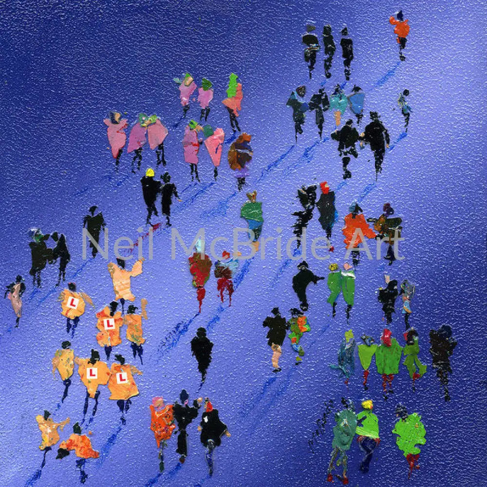 Hen Night Paper Print 14.000’’ x 14.000’’ / Archival Matte Paper Art Print