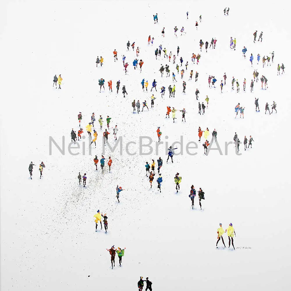 Hint of Autumn Colours original painting on canvas Paintings