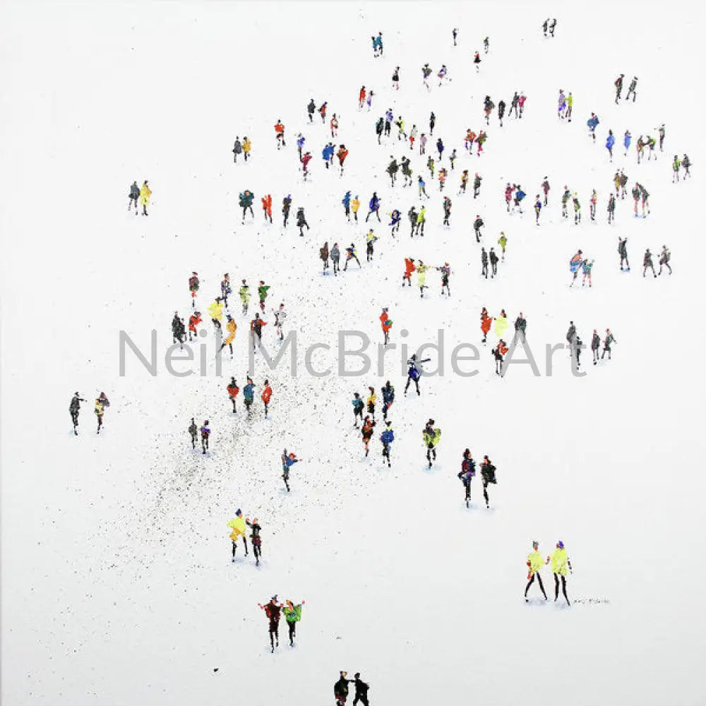 Hint of Autumn Colours Paper Prints 10’’ x 10’’ / Somerset Velvet Art Print