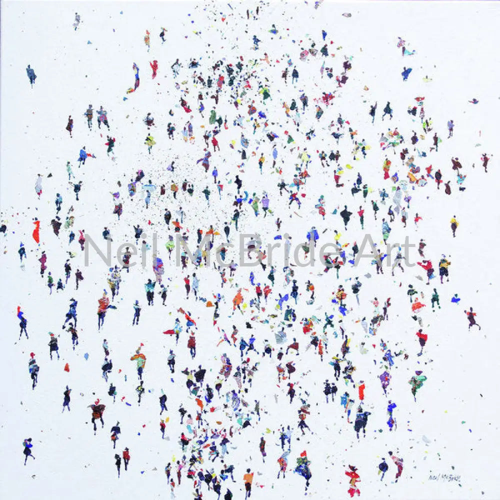 Influx Art Prints on paper. 12’’ x 12’’ / Archival Matte Paper Art Print