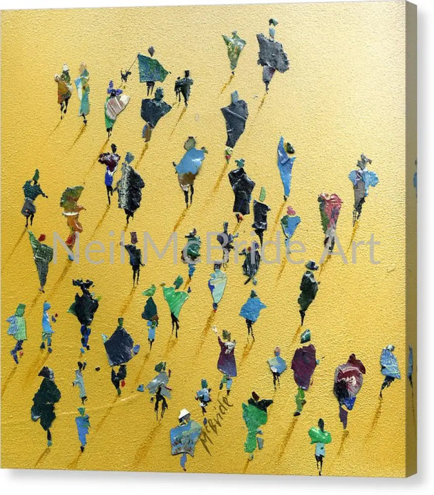 Into The Light Canvas Print 14.000’’ x 14.000’’ / Mirrored / Glossy Canvas Print