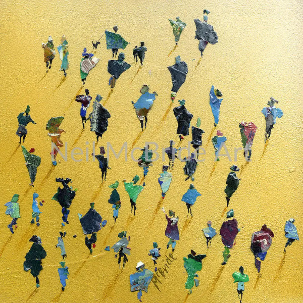 Into The Light Paper Print 14.000’’ x 14.000’’ / Archival Matte Paper Art Print