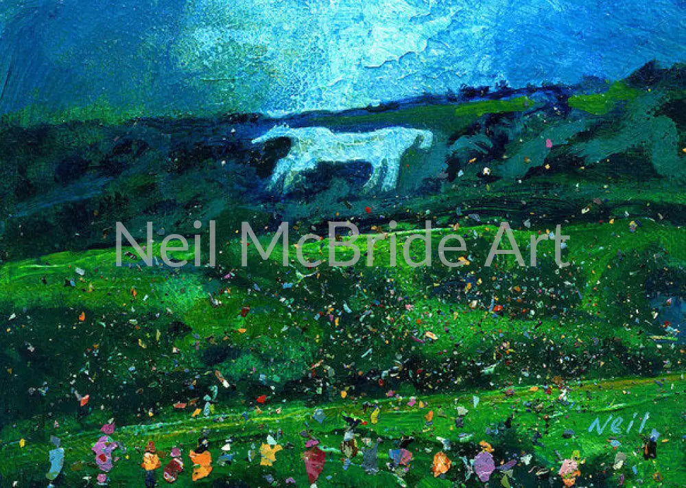 Kilburn Feast Under The White Horse Paper Print 14.000’’ x 9.875’’ / Archival Matte Paper Art Print