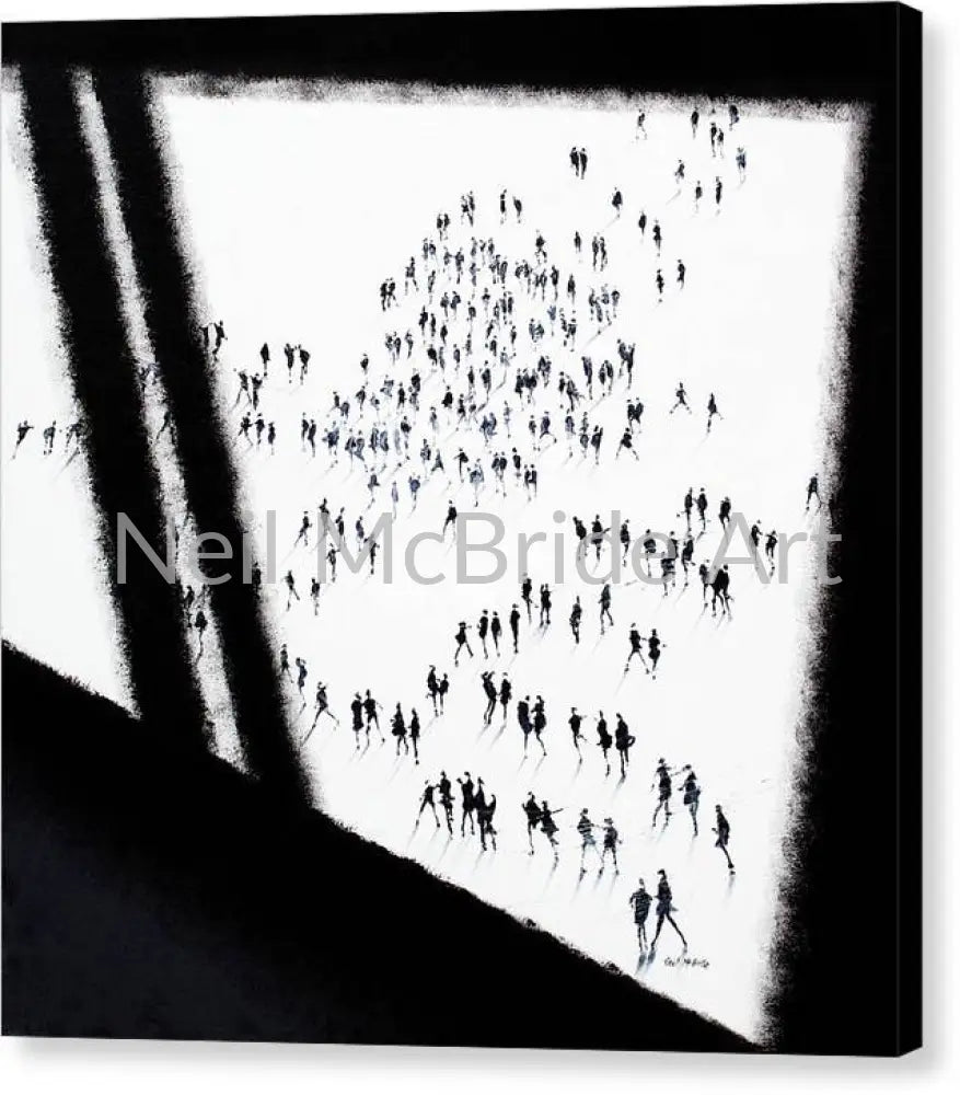 Kline Viewpoint Canvas Prints 16’’ x 16’’ / Black / Matte Canvas Print