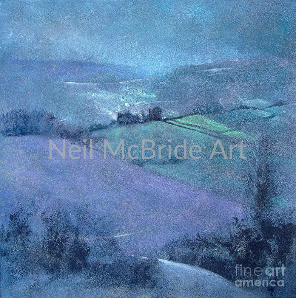 Moorland Highlights Paper Print 13.875’’ x 14.000’’ / Archival Matte Paper Art Print