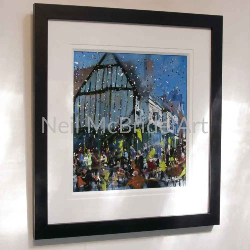Parade in York Original framed painting Paintings