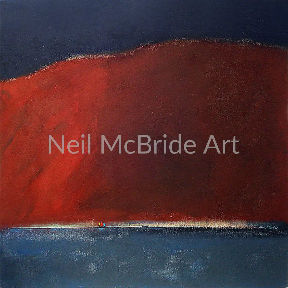 People Absorbing Colour Paper Print 14.000’’ x 13.875’’ / Archival Matte Paper Art Print