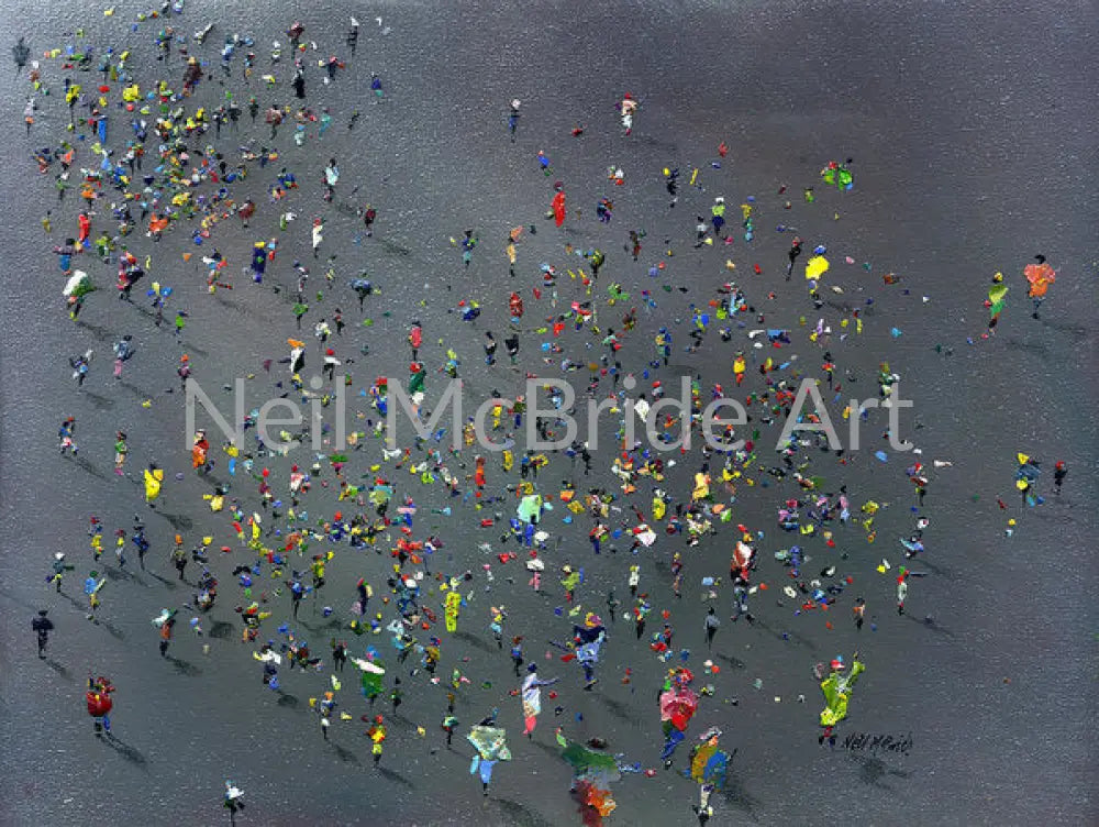 Playtime Paper Prints 14.000’’ x 10.500’’ / Watercolor Paper Art Print