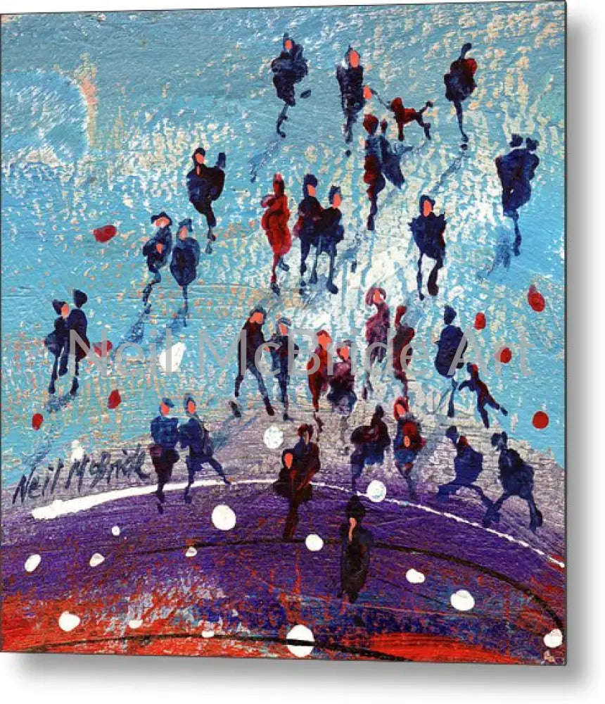 Promenade View Metal Prints 12’’ x 12’’ Metal Print