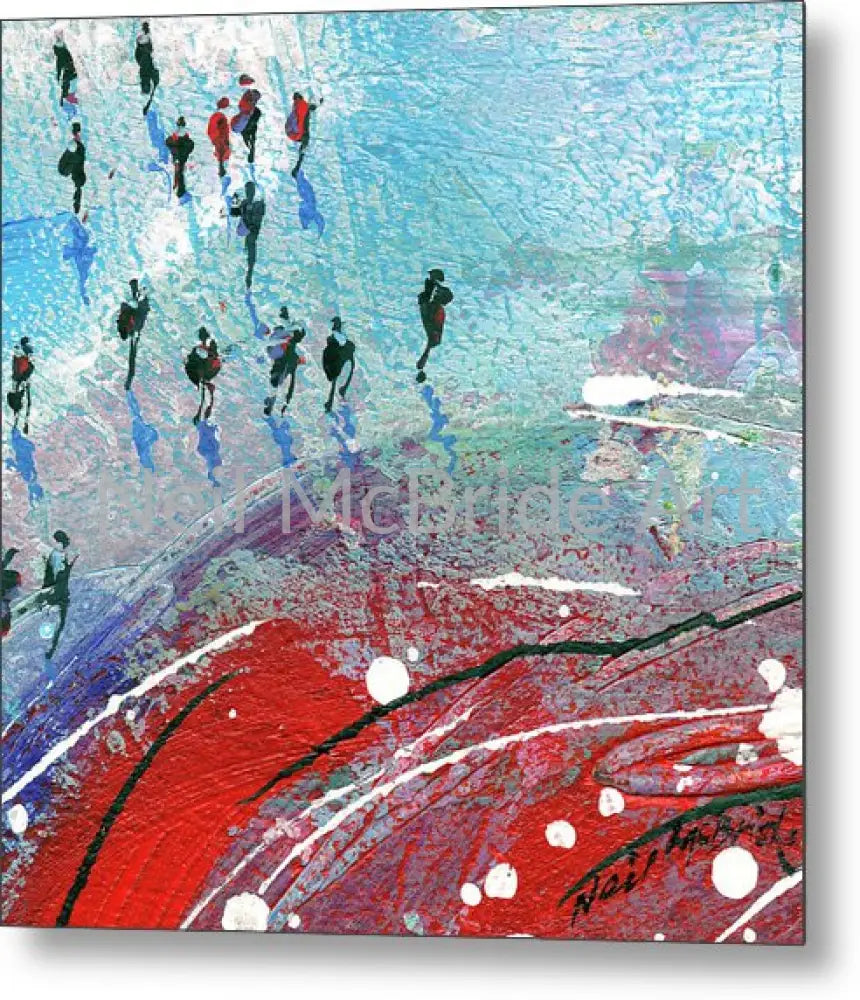 Red Sands Ramble Metal Prints 14’’ x 14’’ Metal Print