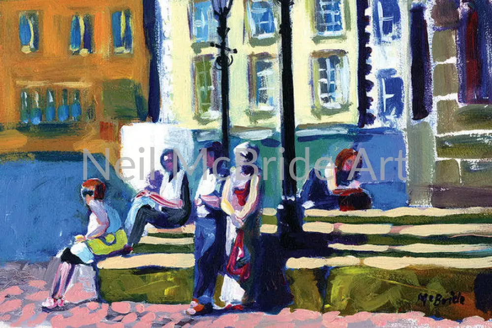 Richmond Bus Stop Paper Prints 16.000’’ x 10.625’’ / Somerset Velvet Art Print