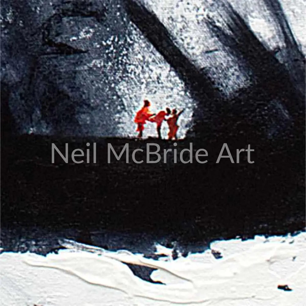 Shipwreck Original semi abstract painting. Paintings