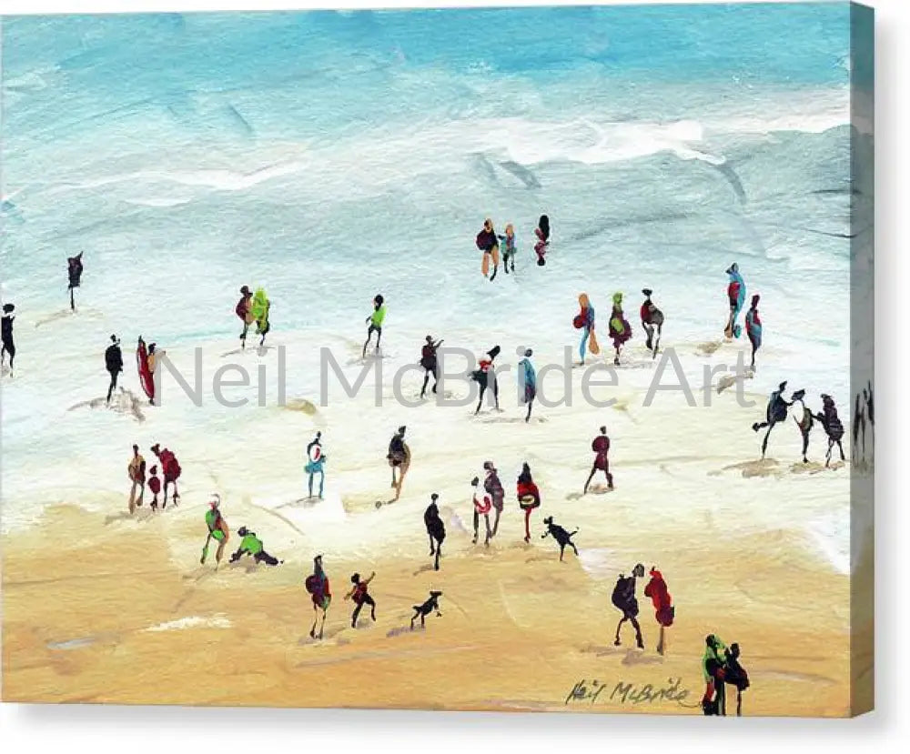 Sole Surfer Canvas Prints 16’’ x 11.5’’ / Mirrored / Glossy Canvas Print