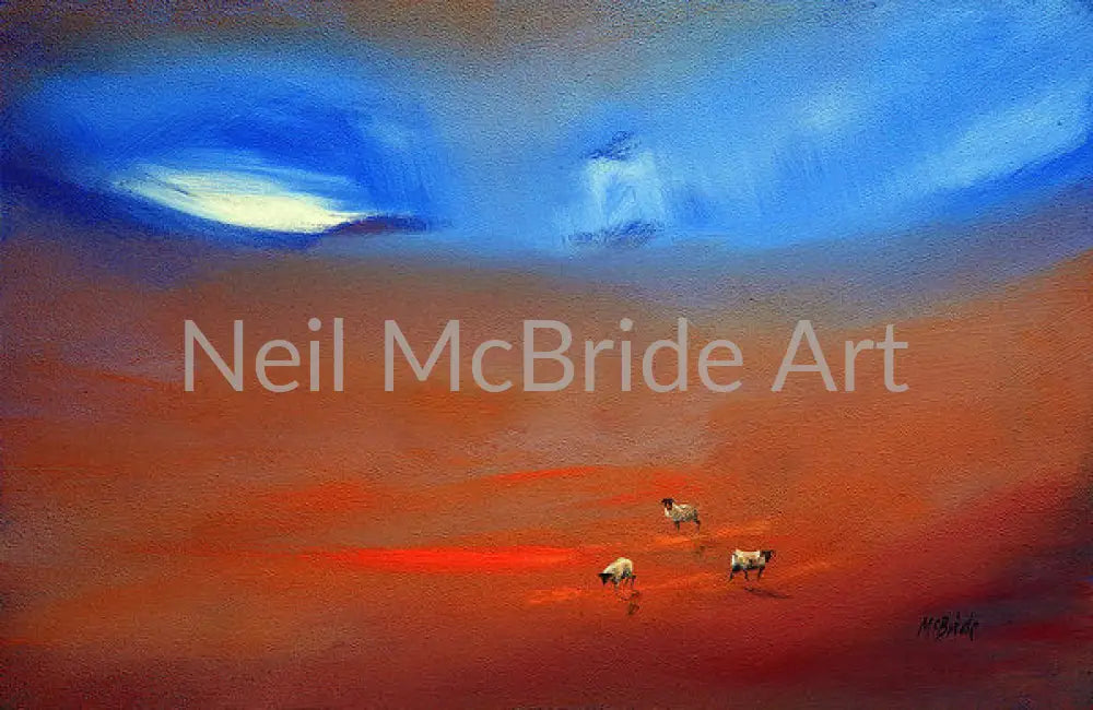 Storm Brewing Paper Print 14.000’’ x 9.125’’ / Archival Matte Paper Art Print