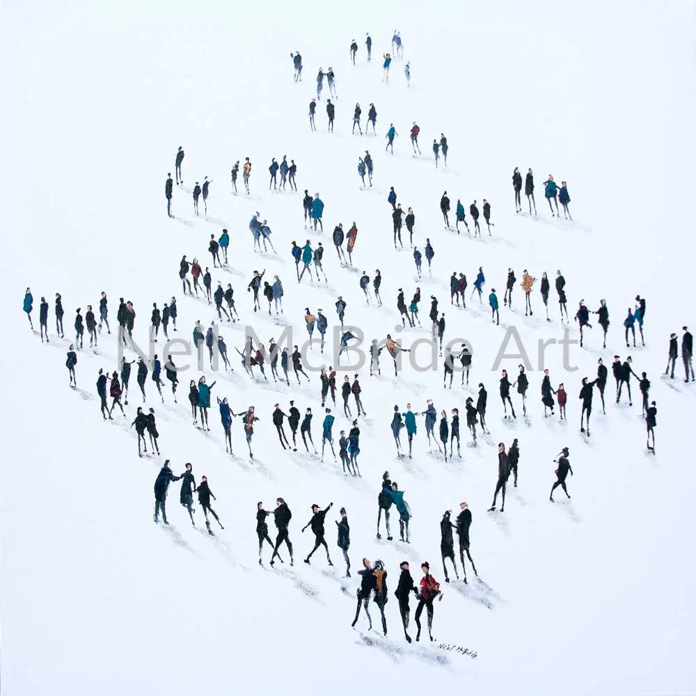 Stretching the Legs original painting on canvas Paintings