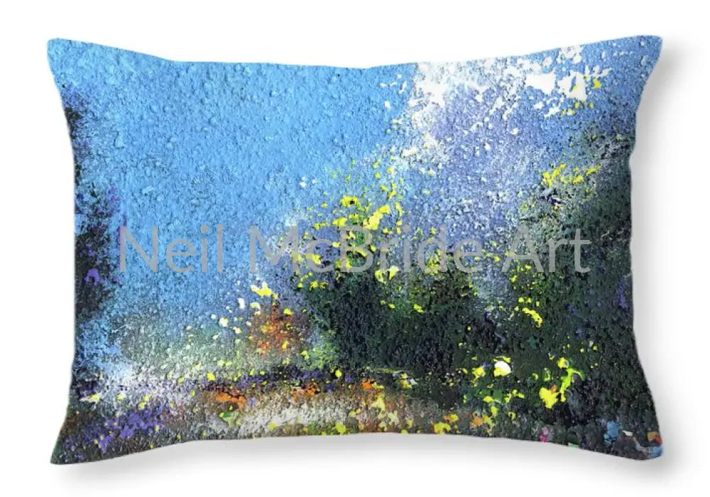 Summer Walk Throw Pillow 20’’ x 14’’ / No Throw Pillow