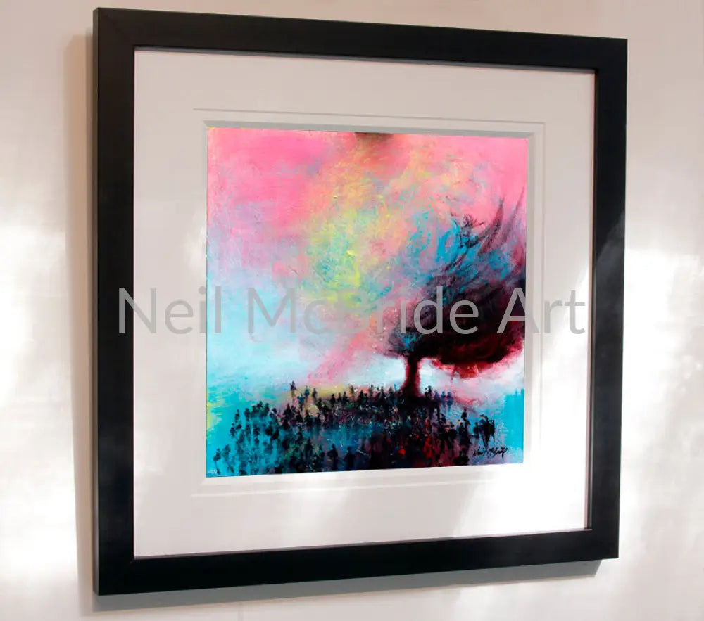 Under the Devil Tree original painting on board Paintings