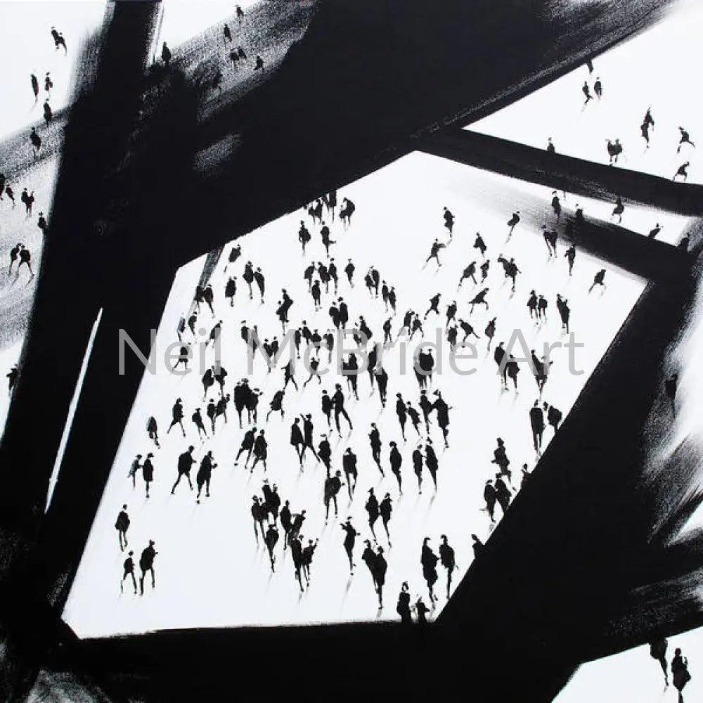 Vantage Point Art Prints on paper. 12’’ x 12’’ / Watercolor Paper Art Print