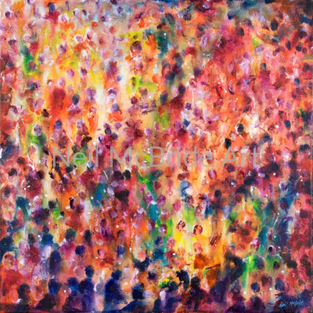 Vigil is an original painting sure to keep your faith in art alive. Paintings