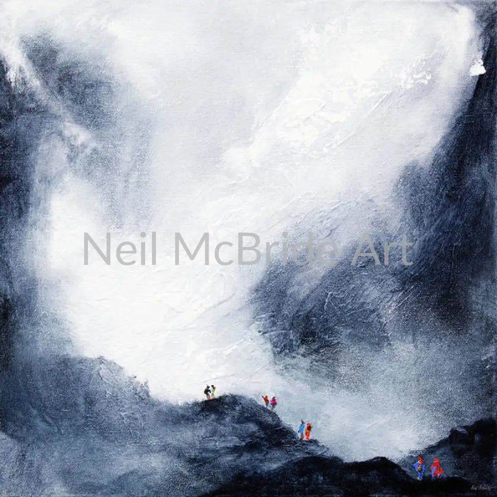 Walking Buddies Art Prints 12’’ x 12’’ / Watercolor Paper Art Print