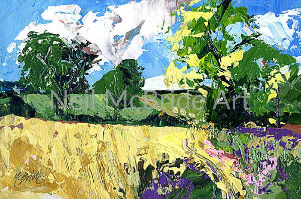 Whinny Bank Coxwold Paper Prints 14.000’’ x 9.250’’ / Watercolor Paper Art Print