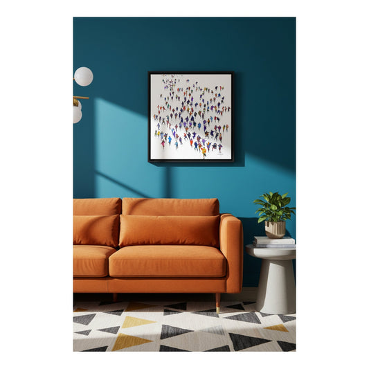 The Hidden Algorithm: How I Solve a Crowd Painting