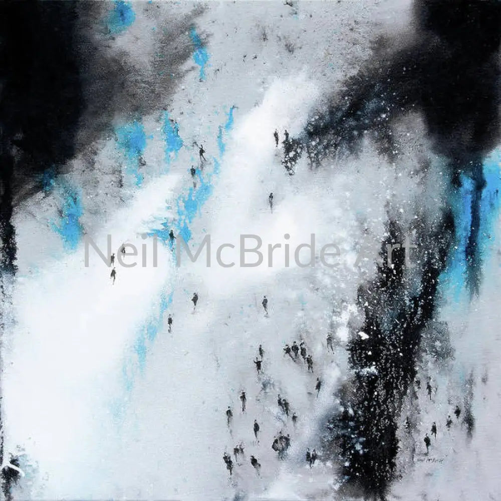 Across the Divide Art Prints 10’’ x 10’’ / Somerset Velvet Art Print