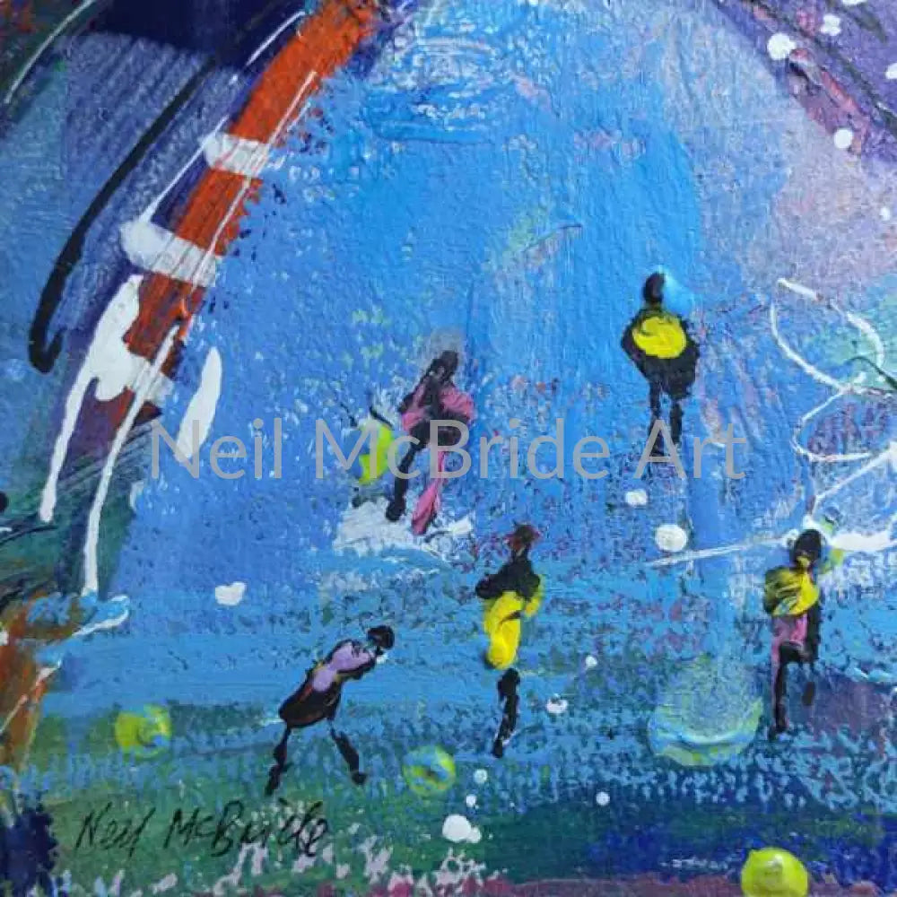 Beach Paradise | original miniature painting Paintings