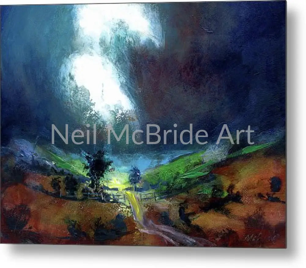 Burst Of Light Metal Prints 16.000’’ x 11.750’’ Metal Print