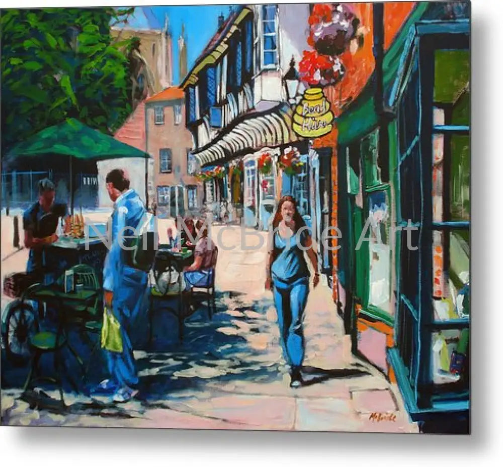 College Street York Metal Print 8.000’’ x 6.250’’ Metal Print