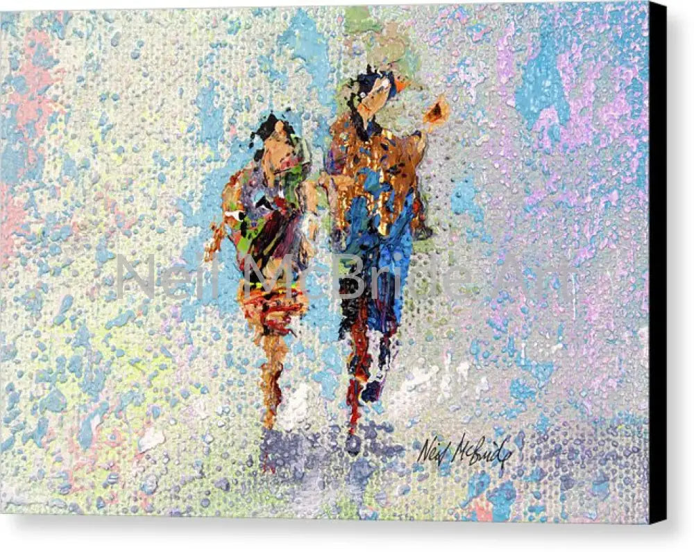 Confident Women Canvas Prints 16.000’’ x 11.000’’ / Black / Glossy Canvas Print