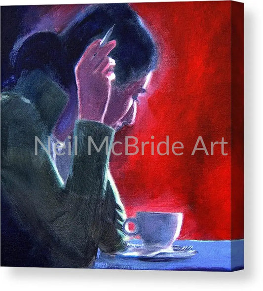 Crossword Canvas Print 12.000’’ x 12.000’’ / Mirrored / Glossy Canvas Print