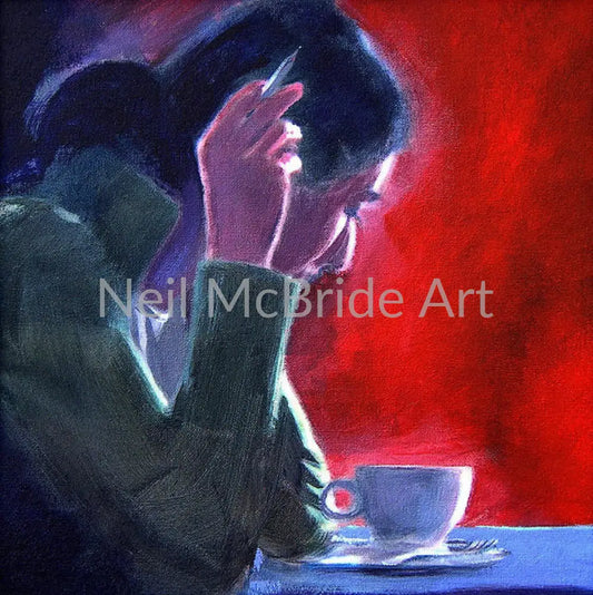 Crossword Paper Print 14.000’’ x 14.000’’ / Watercolor Paper Art Print