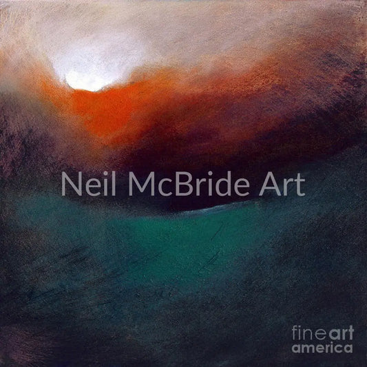 Depth Charged Paper Prints 14.000’’ x 14.000’’ / Watercolor Paper Art Print