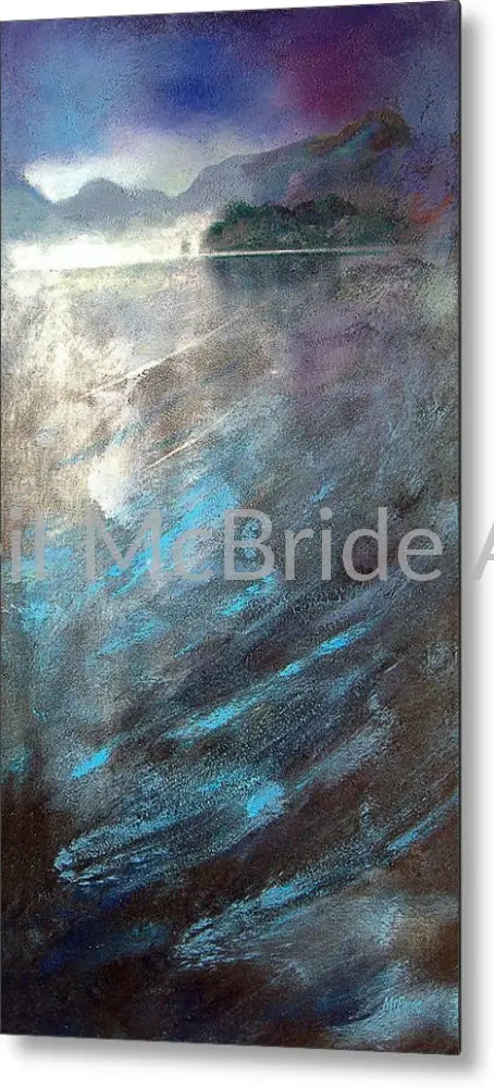 Derwentwater Mist Metal Print 7.125’’ x 14.000’’ Metal Print