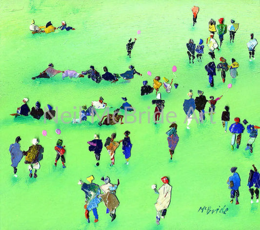 Heading For The Prom Paper Print 14.000’’ x 12.375’’ / Archival Matte Paper Art Print