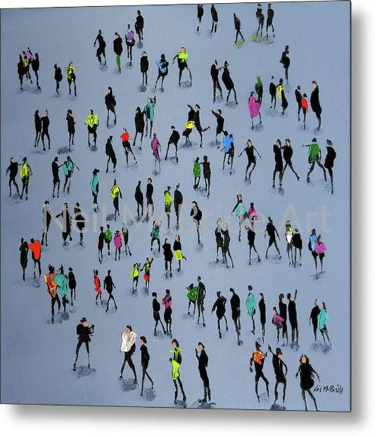 High Fives Metal Print 12’’ x 12’’ Metal Print