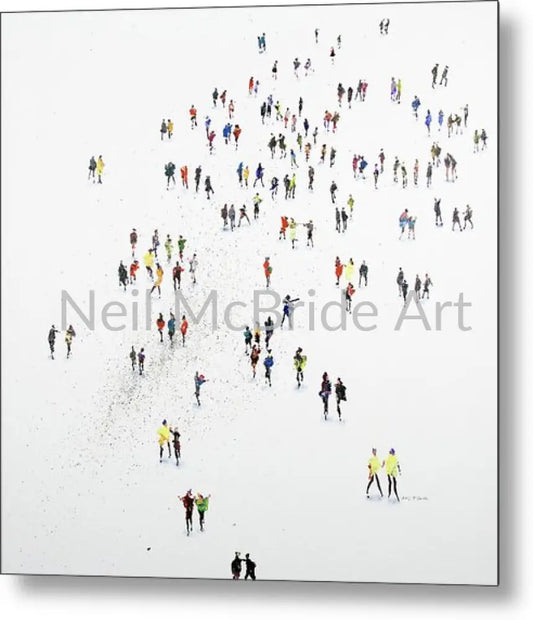 Hint of Autumn Colours Metal Print 14’’ x 14’’ Metal Print