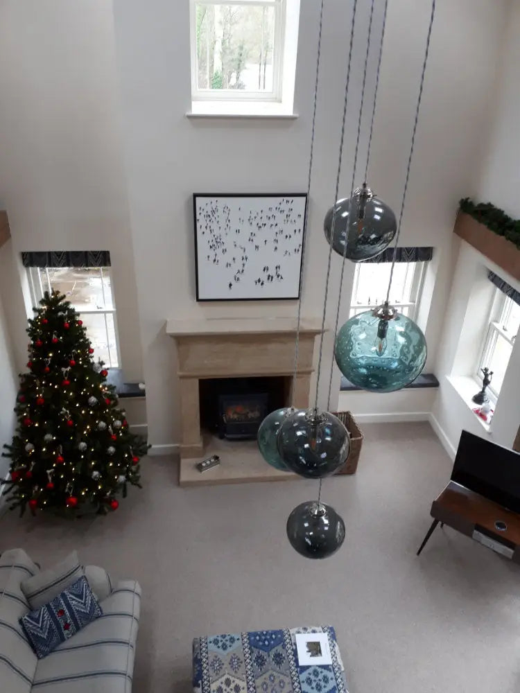 Art over the fireplace