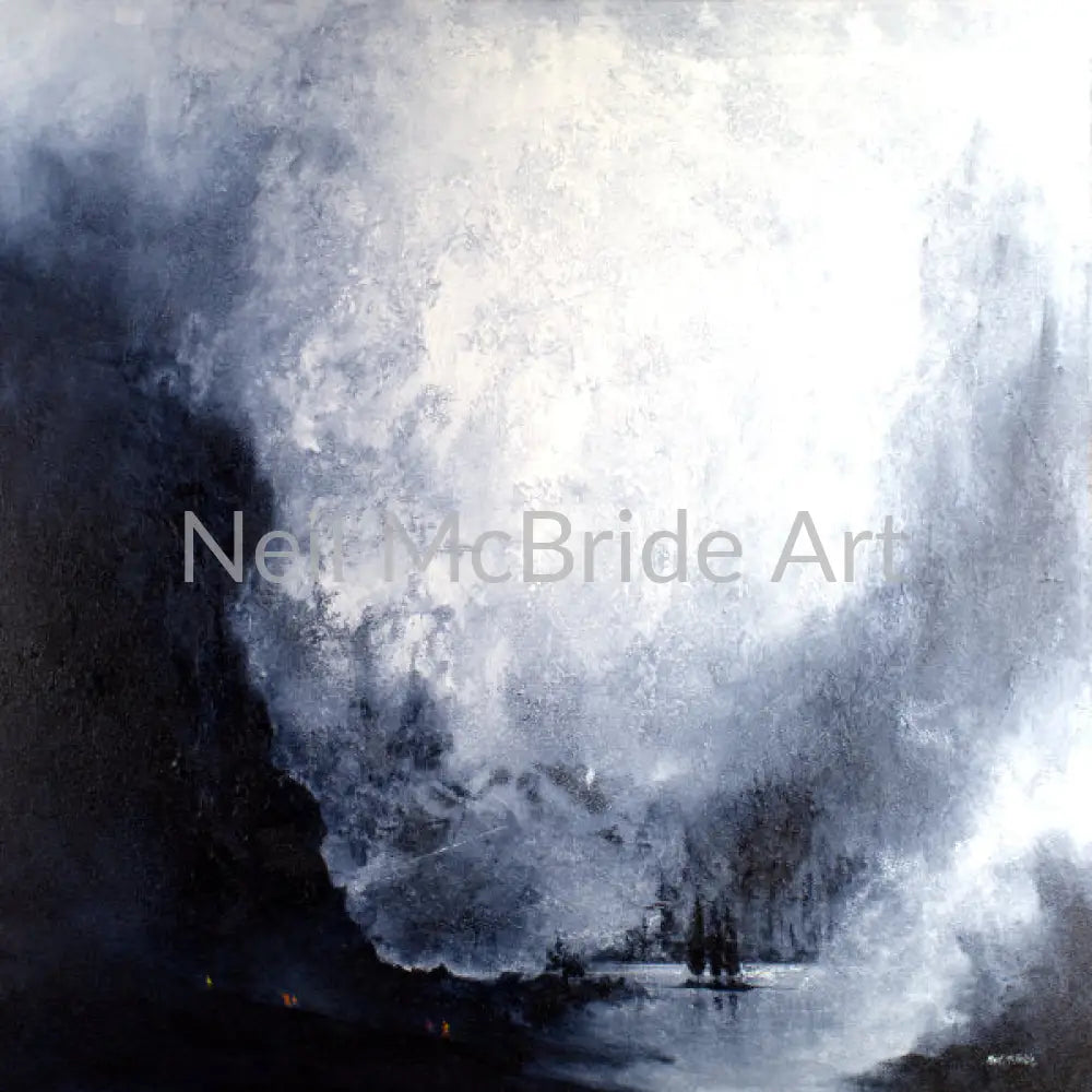 Passing Through Again A sublime landscape painting Paintings