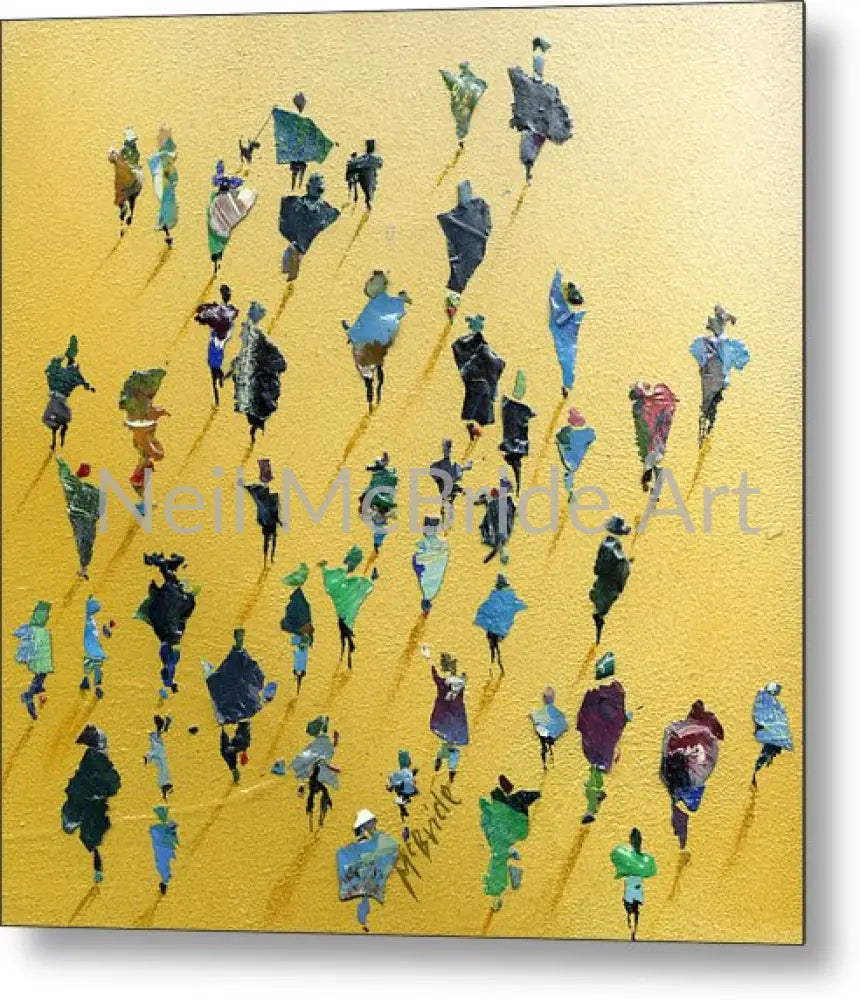 Into The Light Metal Print 8.000’’ x 8.000’’ Metal Print