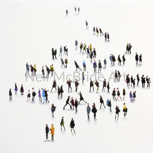 Meet And Greet Paper Print 14.000’’ x 14.000’’ / Somerset Velvet Art Print