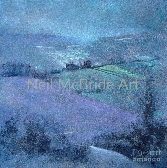 Moorland Highlights Paper Print 13.875’’ x 14.000’’ / Archival Matte Paper Art Print